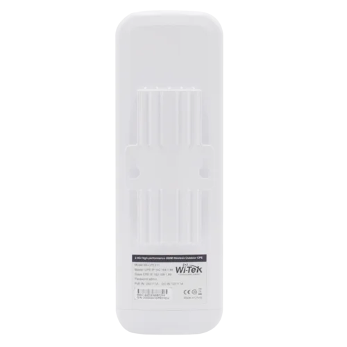 Точка доступа наружная Wi-Tek WI-CPE211(v2) 2,4ГГц Точка доступа наружная Wi-Tek WI-CPE211(v2) 2,4ГГц